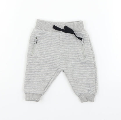 Earlydays Boys Grey   Track Pants Leggings Size 0-3 Months