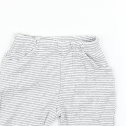 Earlydays Girls Grey   Jogger Trousers Size 0-3 Months