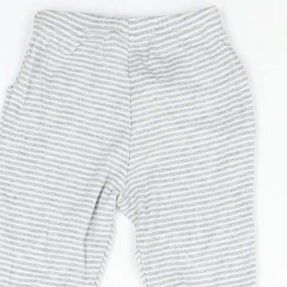 Earlydays Girls Grey   Jogger Trousers Size 0-3 Months