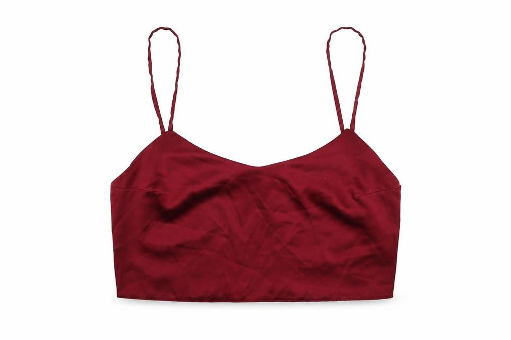Womens UK Size 8 Missguided Red Basic Blouse