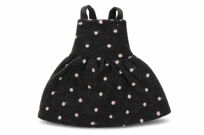 Front view of George Baby Grey Polka Dot Fit & Flare, size 3-6, Months