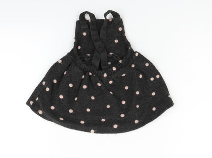 George Baby Grey Polka Dot  Fit & Flare  Size 3-6 Months