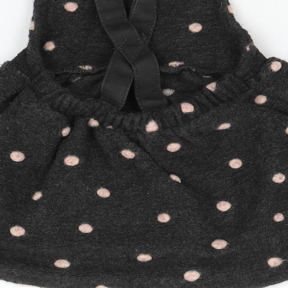 George Baby Grey Polka Dot  Fit & Flare  Size 3-6 Months