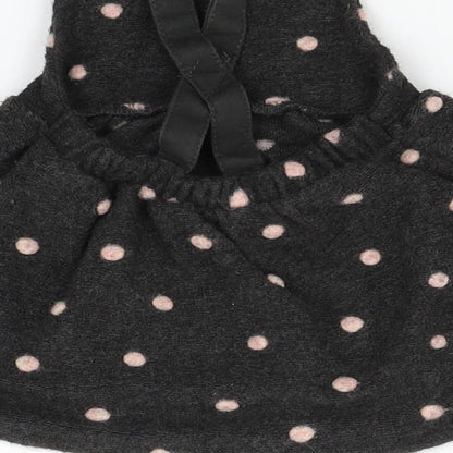 George Baby Grey Polka Dot  Fit & Flare  Size 3-6 Months