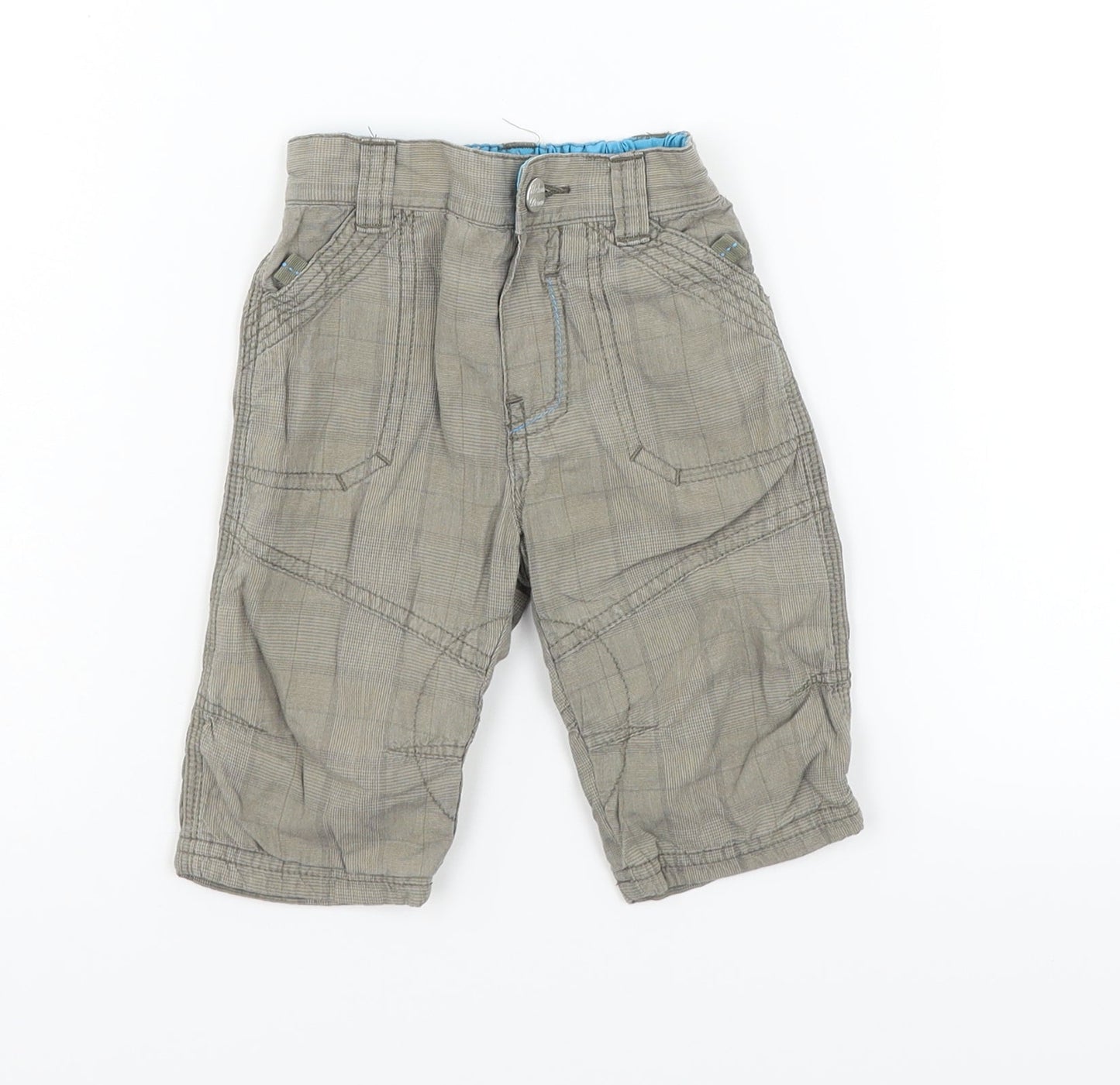 Mothercare Boys Beige   Jogger Trousers Size 0-3 Months