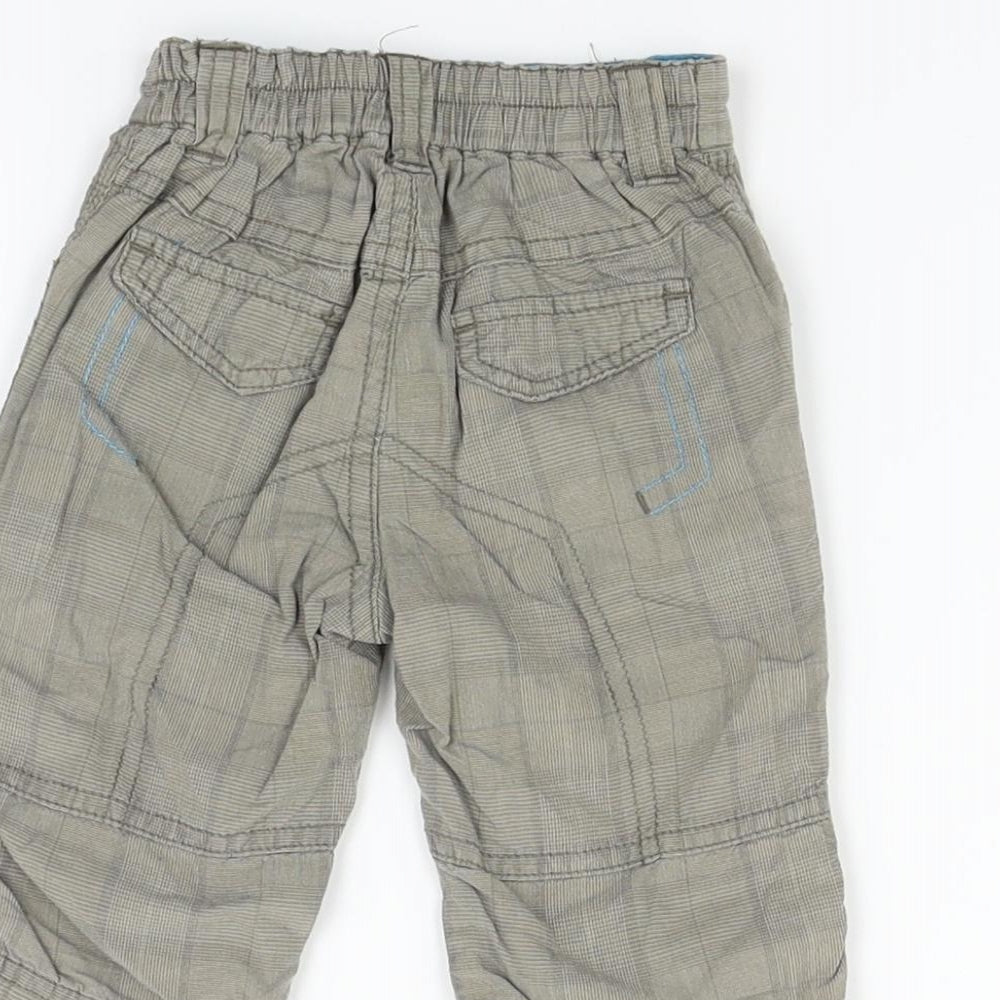Mothercare Boys Beige   Jogger Trousers Size 0-3 Months