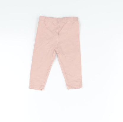 TU Girls Pink   Sweatpants Leggings Size 3-6 Months