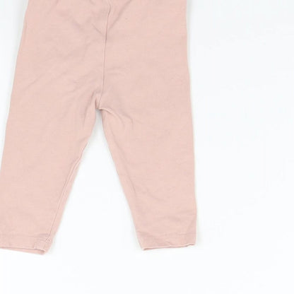 TU Girls Pink   Sweatpants Leggings Size 3-6 Months