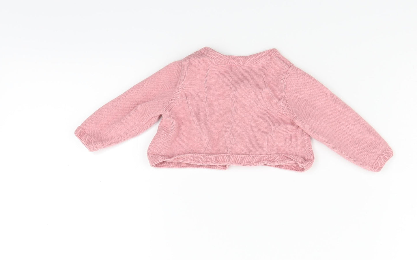 NEXT Girls Pink   Cardigan Jumper Size 0-3 Months