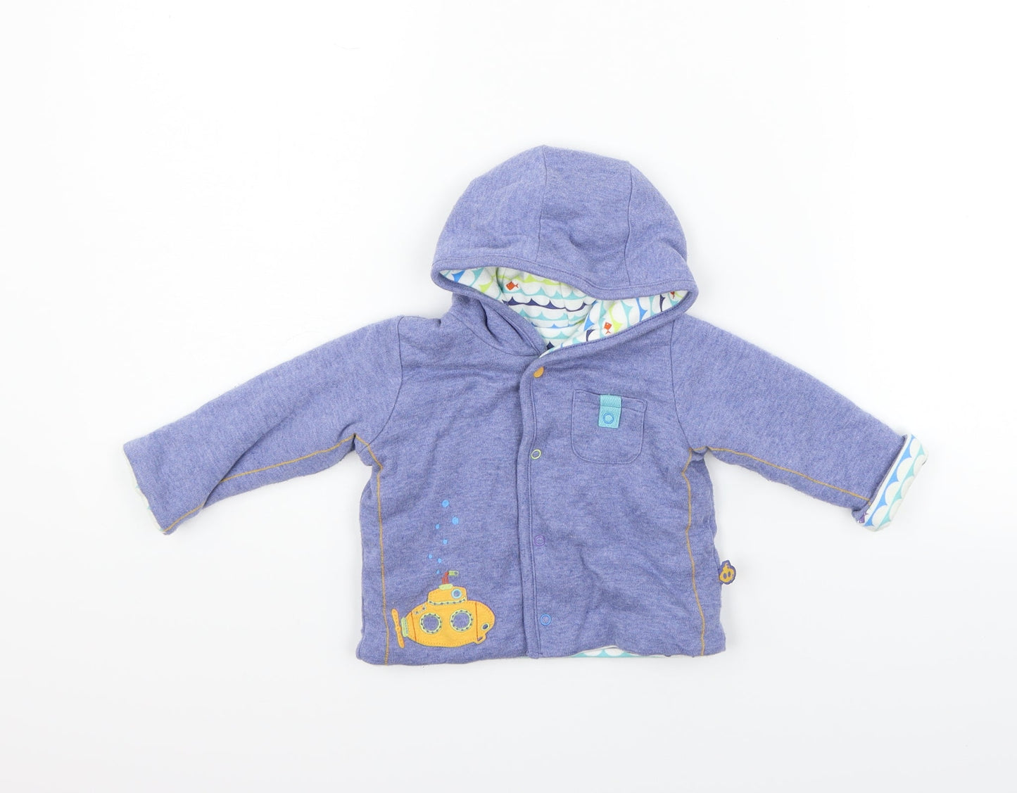 Marks and Spencer Boys Blue   Pullover Jumper Size 3-6 Months