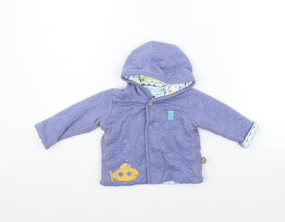 Marks and Spencer Boys Blue   Pullover Jumper Size 3-6 Months
