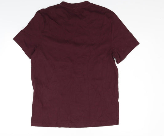 Womens UK Size L ASOS Purple Basic T-Shirt