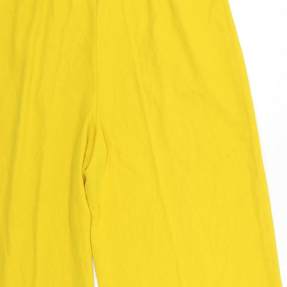 Primark Womens Yellow   Trousers  Size 14 L25 in