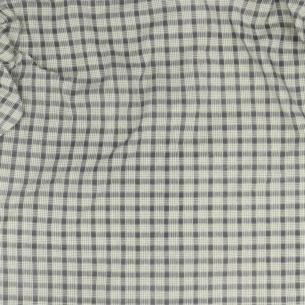 Mens UK Size L Hazard Menswear Beige  Button-Up Long Sleeve Casual Shirt