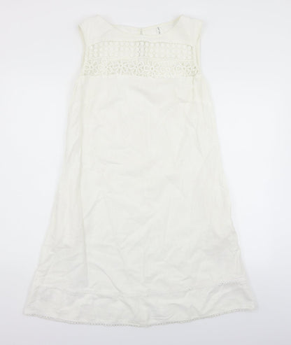 neat with love Womens White   Fit & Flare  Size 12