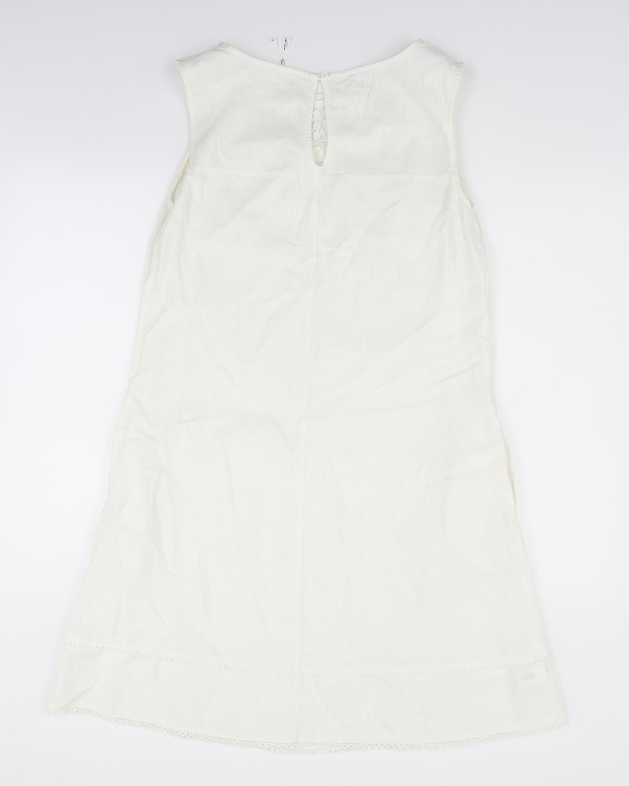 neat with love Womens White   Fit & Flare  Size 12