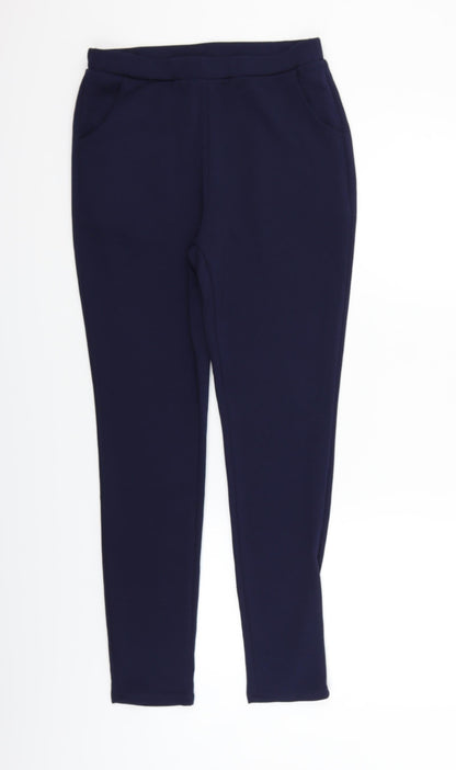 SheIn Womens Blue   Jegging Trousers Size M L26 in