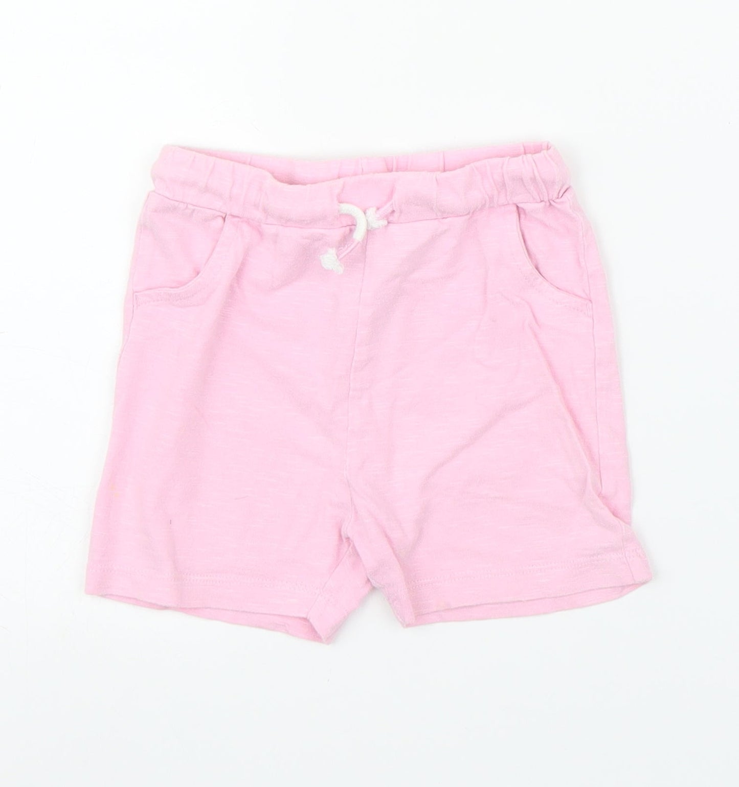 M&S Girls Pink   Capri Leggings Size 18 Months