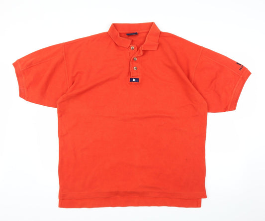 Donnay Mens Red    Polo Size L