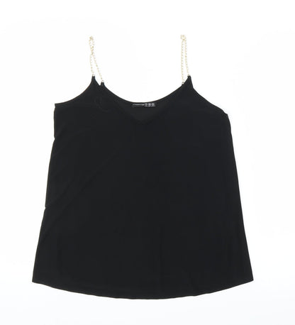 Primark Womens Black   Camisole Blouse Size 8