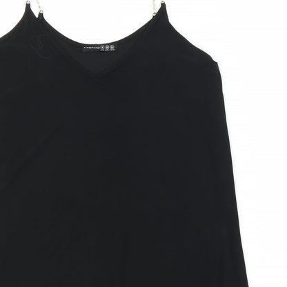 Primark Womens Black   Camisole Blouse Size 8