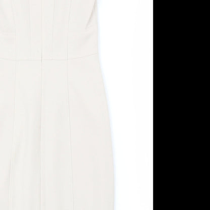 F&F Womens Beige   Sheath  Size 8