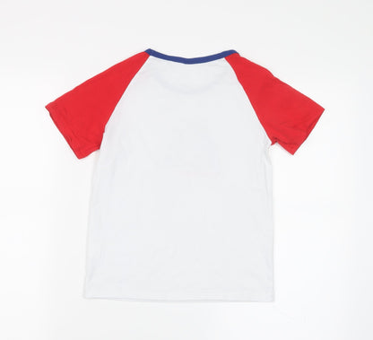 PatPat Girls Red   Basic T-Shirt Size 8-9 Years  - 4th of July