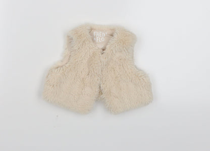 F&F Girls Ivory   Jacket  Size 0-3 Months
