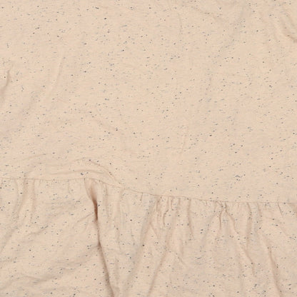 Womens UK Size 12 NEXT Beige Basic T-Shirt