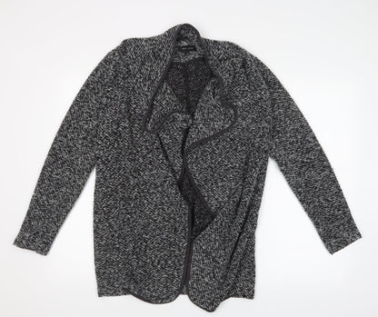 New Look Womens Grey  Knit Cardigan Jumper Size 14