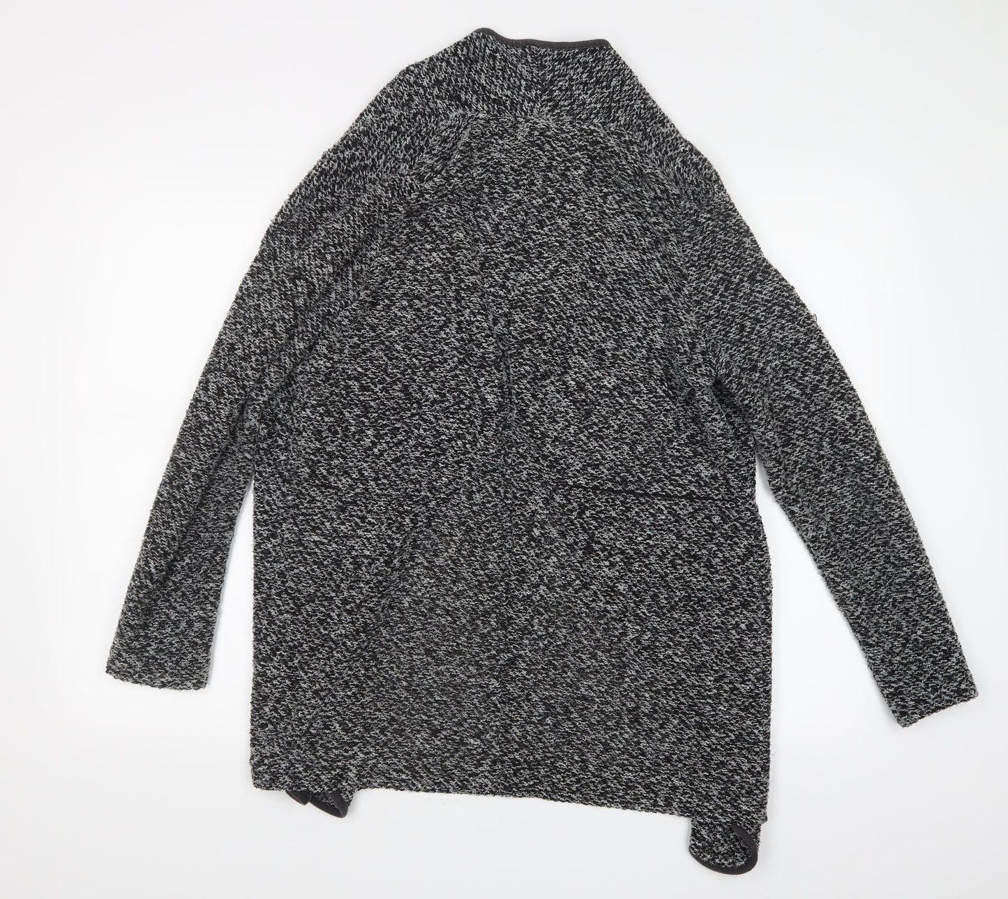 New Look Womens Grey  Knit Cardigan Jumper Size 14