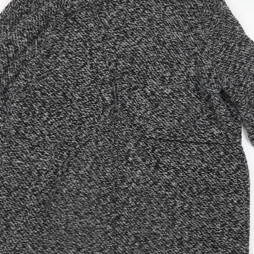 New Look Womens Grey  Knit Cardigan Jumper Size 14