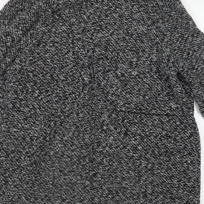 New Look Womens Grey  Knit Cardigan Jumper Size 14