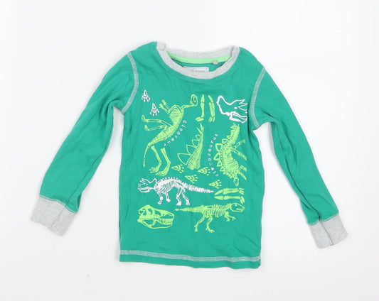 NEXT Boys Green Geometric   Pyjama Top Size 2-3 Years