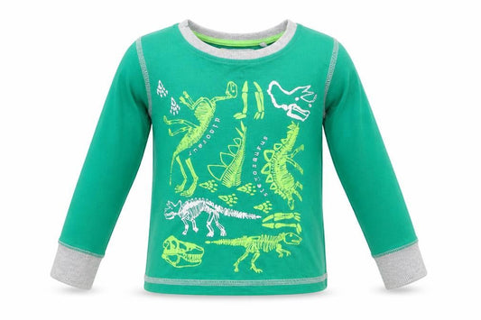 NEXT Boys Green Geometric   Pyjama Top Size 2-3 Years
