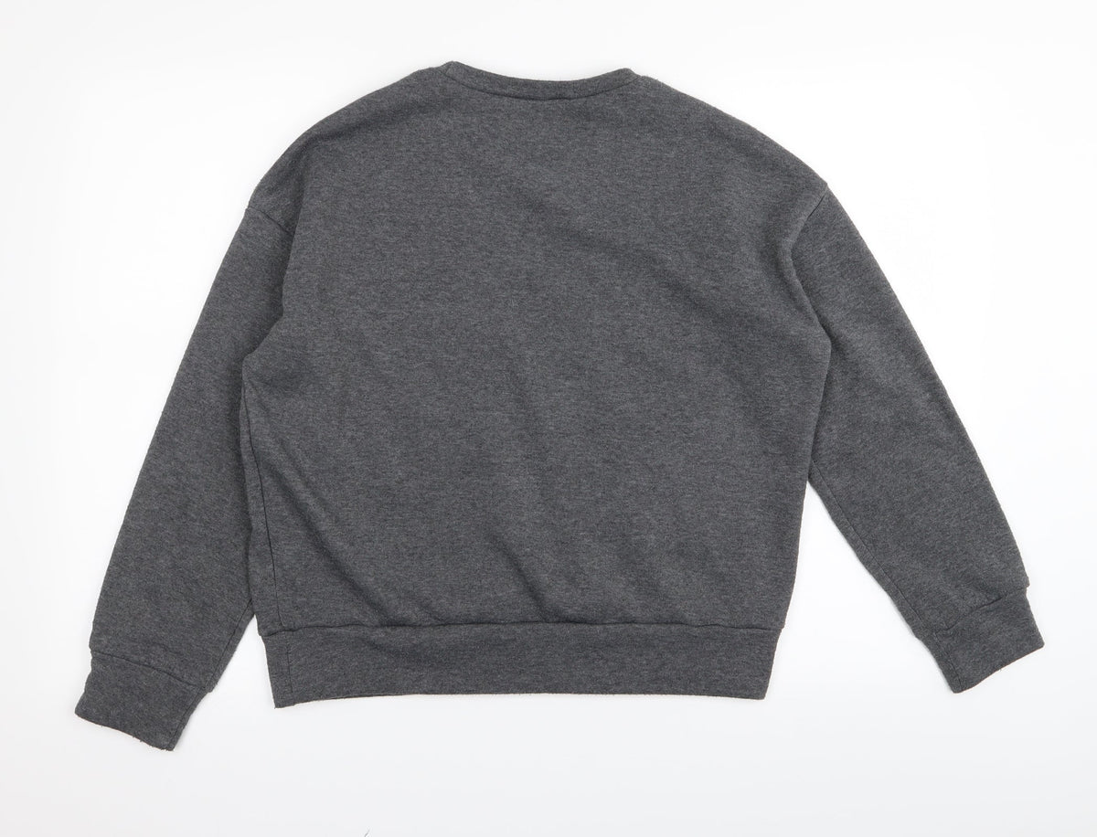 Back view of los andgeles women’s grey jumper, size UK 6