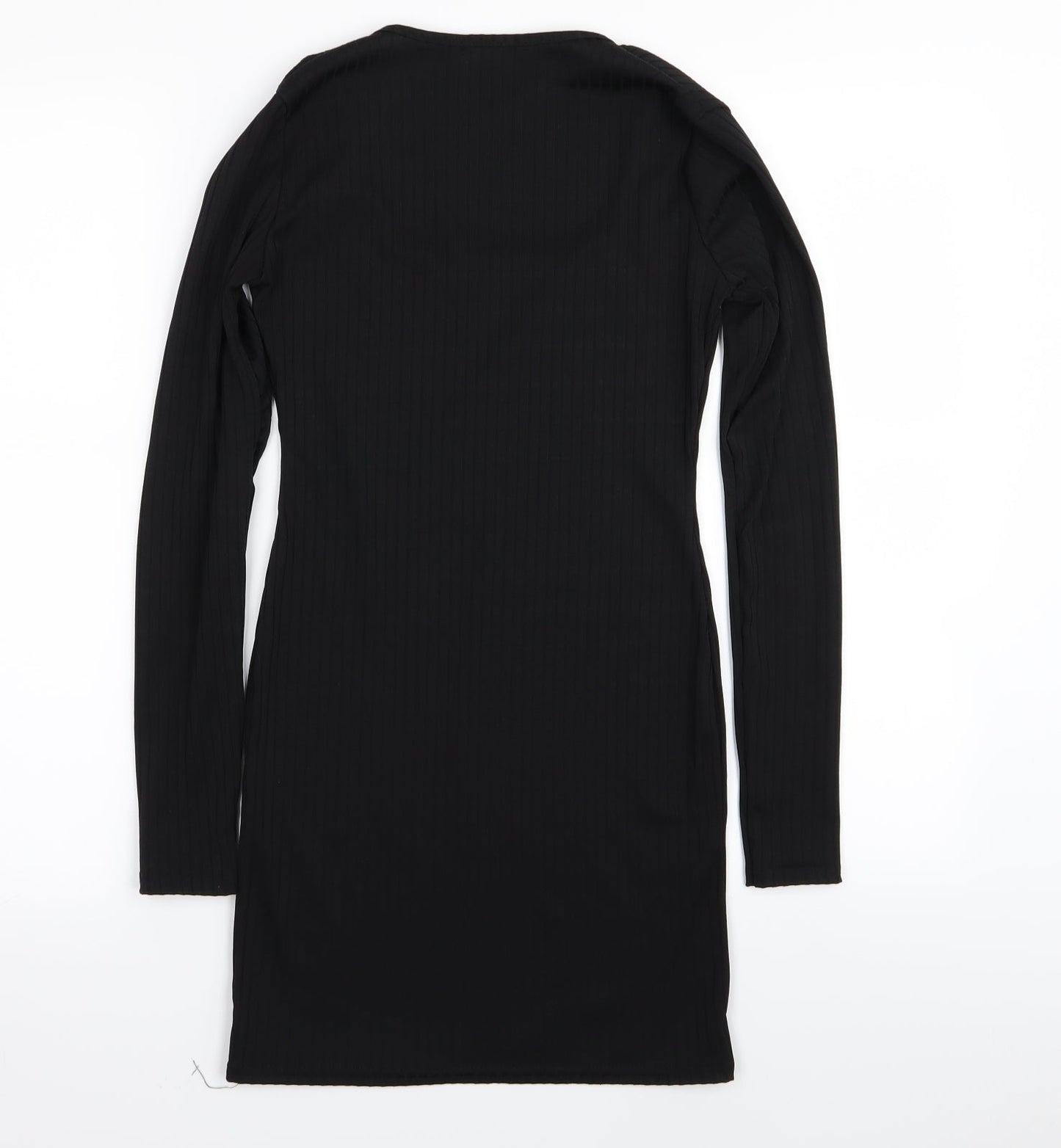 Boohoo Womens Black   Pencil Dress  Size 8