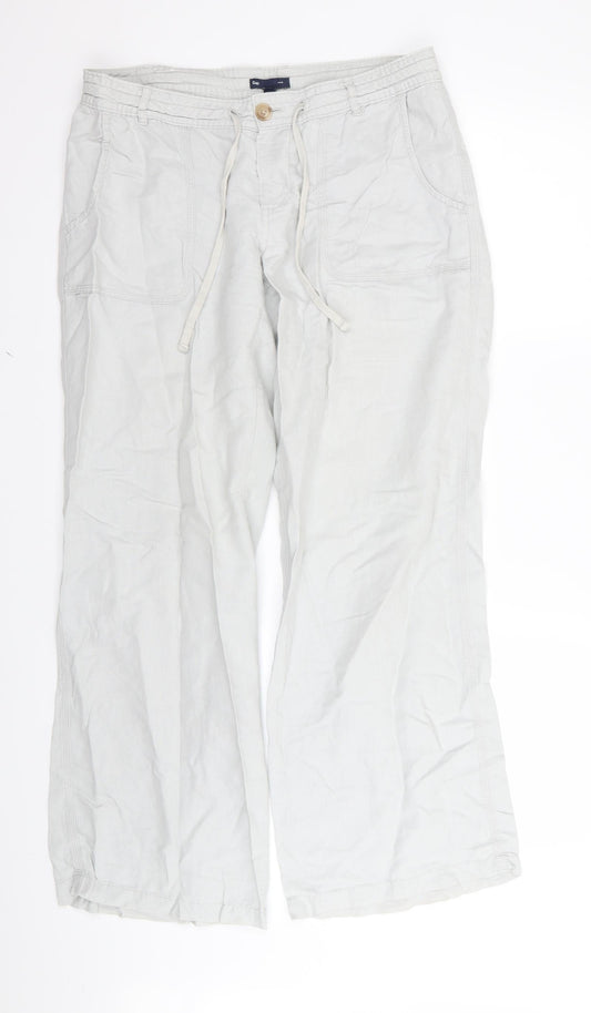 Womens UK Size 6 Gap Regular Fit  Grey Trousers