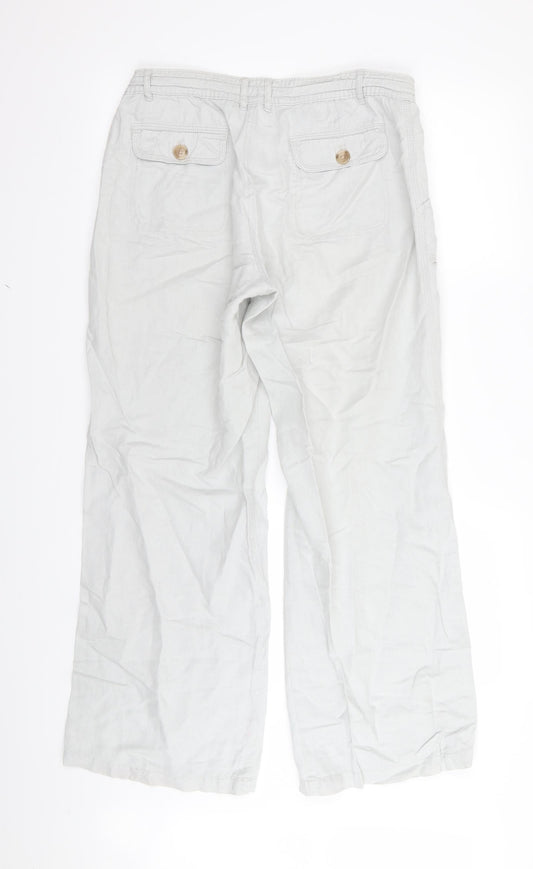 Womens UK Size 6 Gap Regular Fit  Grey Trousers
