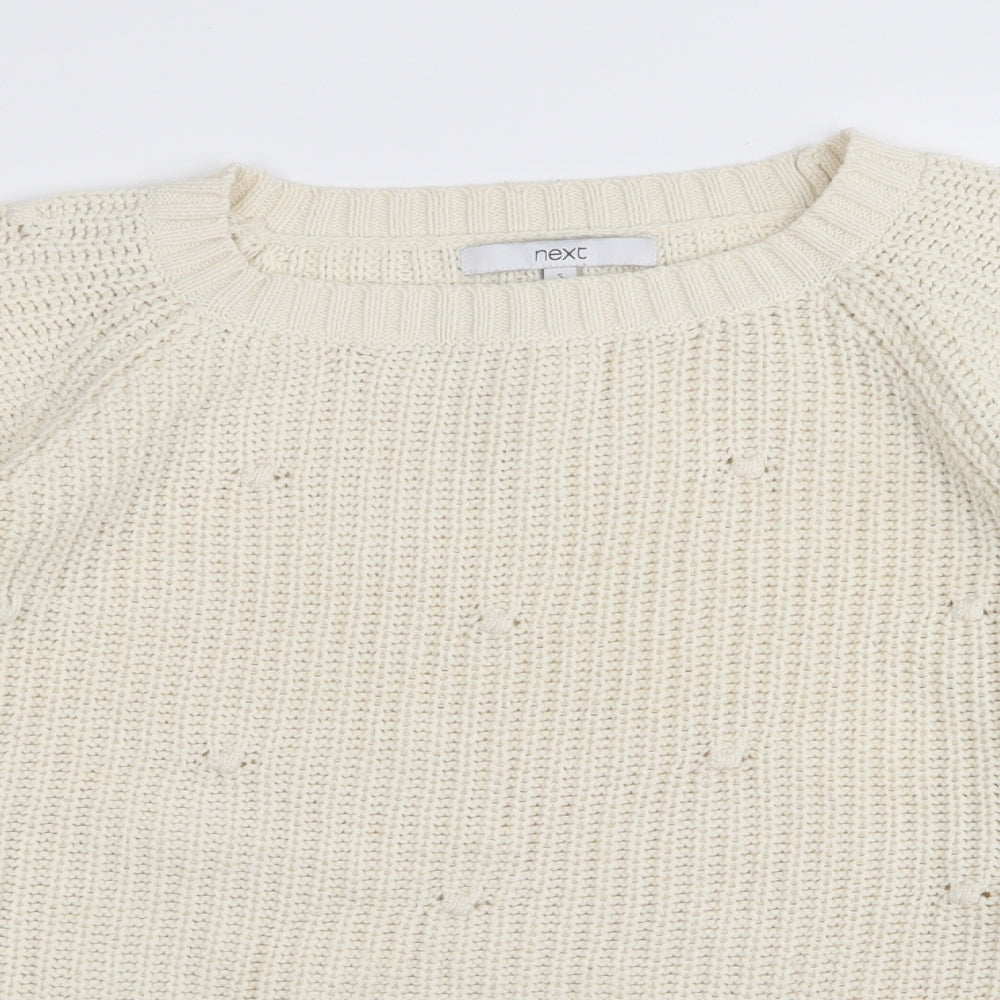 NEXT Womens Ivory   Pullover Jumper Size S