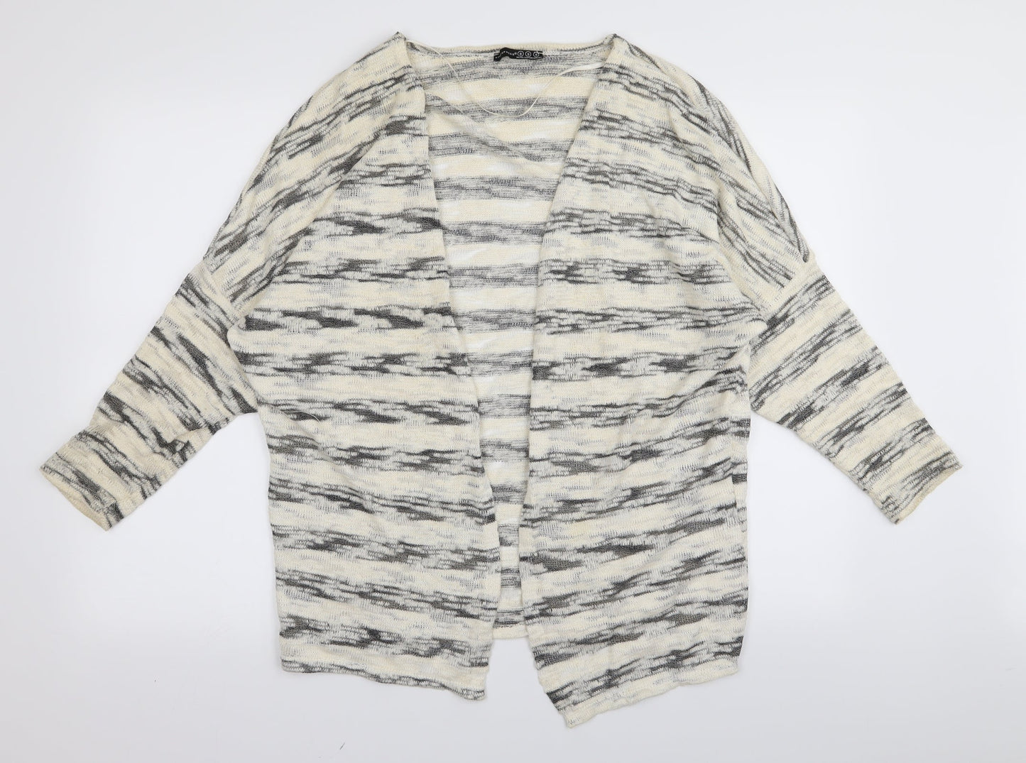 Primark Womens Multicoloured Striped  Cardigan Jumper Size S