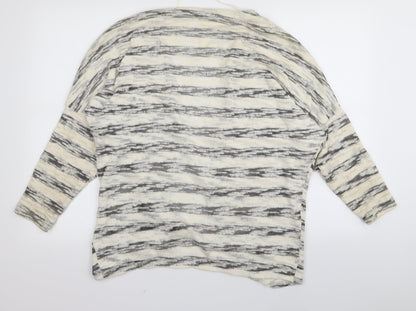 Primark Womens Multicoloured Striped  Cardigan Jumper Size S
