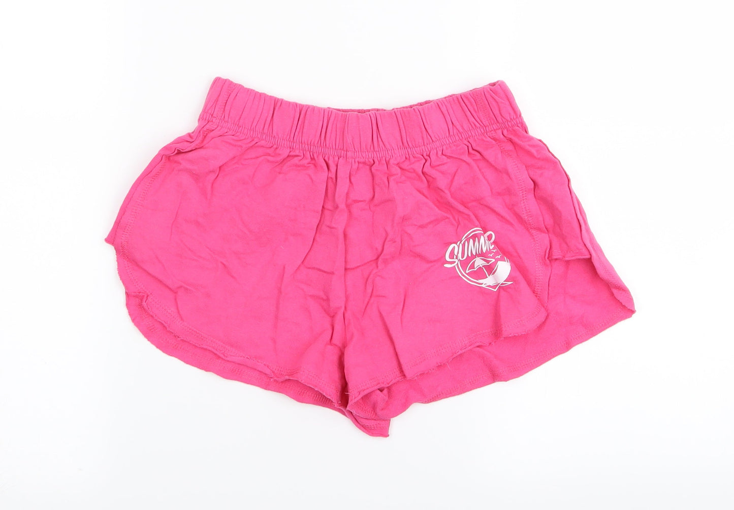 Primark Womens Pink   Sweat Shorts Size 6