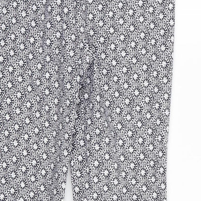 Womens UK Size 10 Dorothy Perkins Regular Fit  Blue Trousers