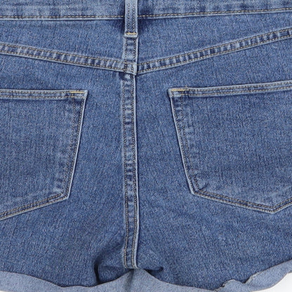 denim  Womens Blue   Hot Pants Shorts Size 6
