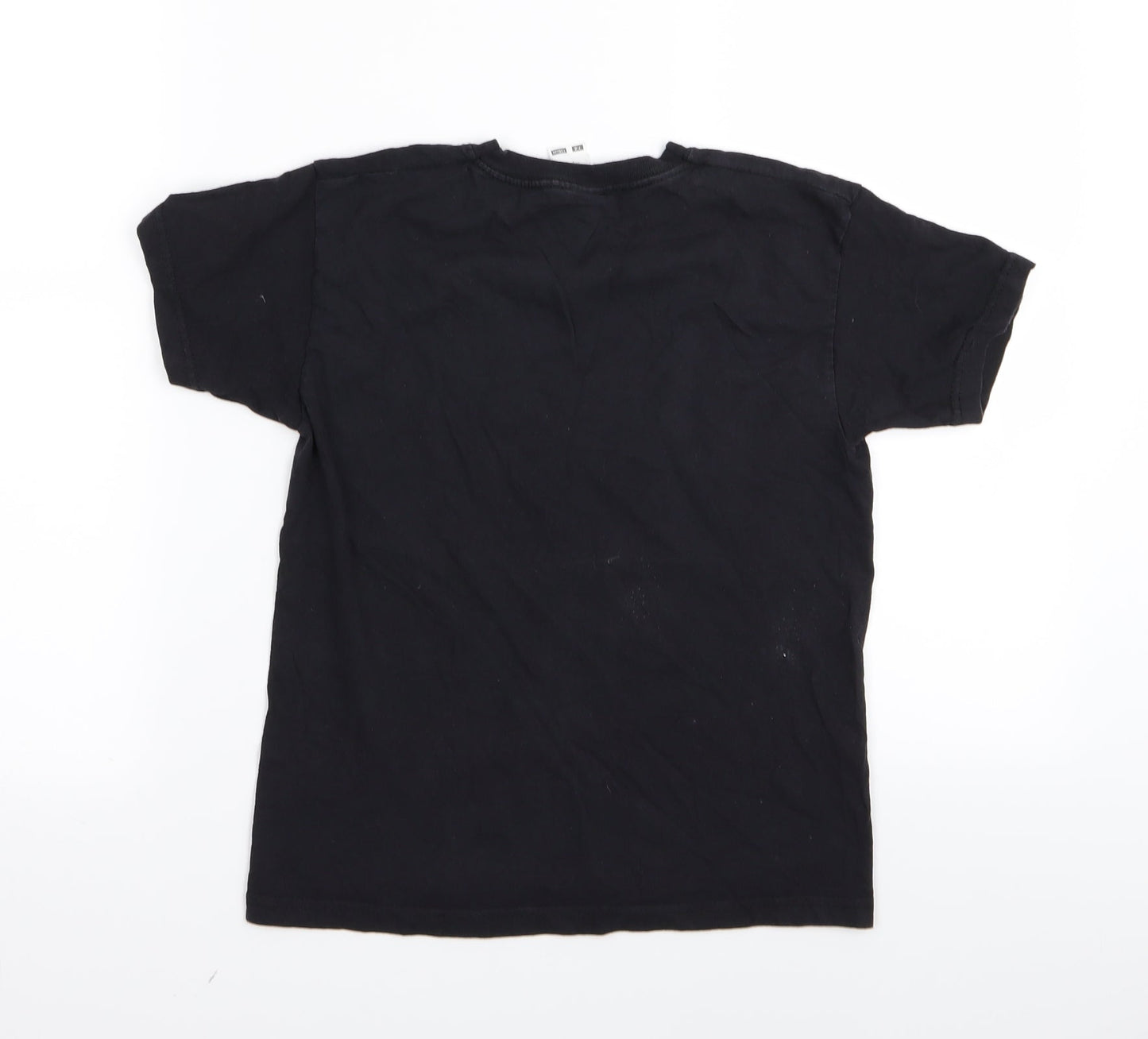 Fruit of the Loom Boys Black   Basic T-Shirt Size 7-8 Years