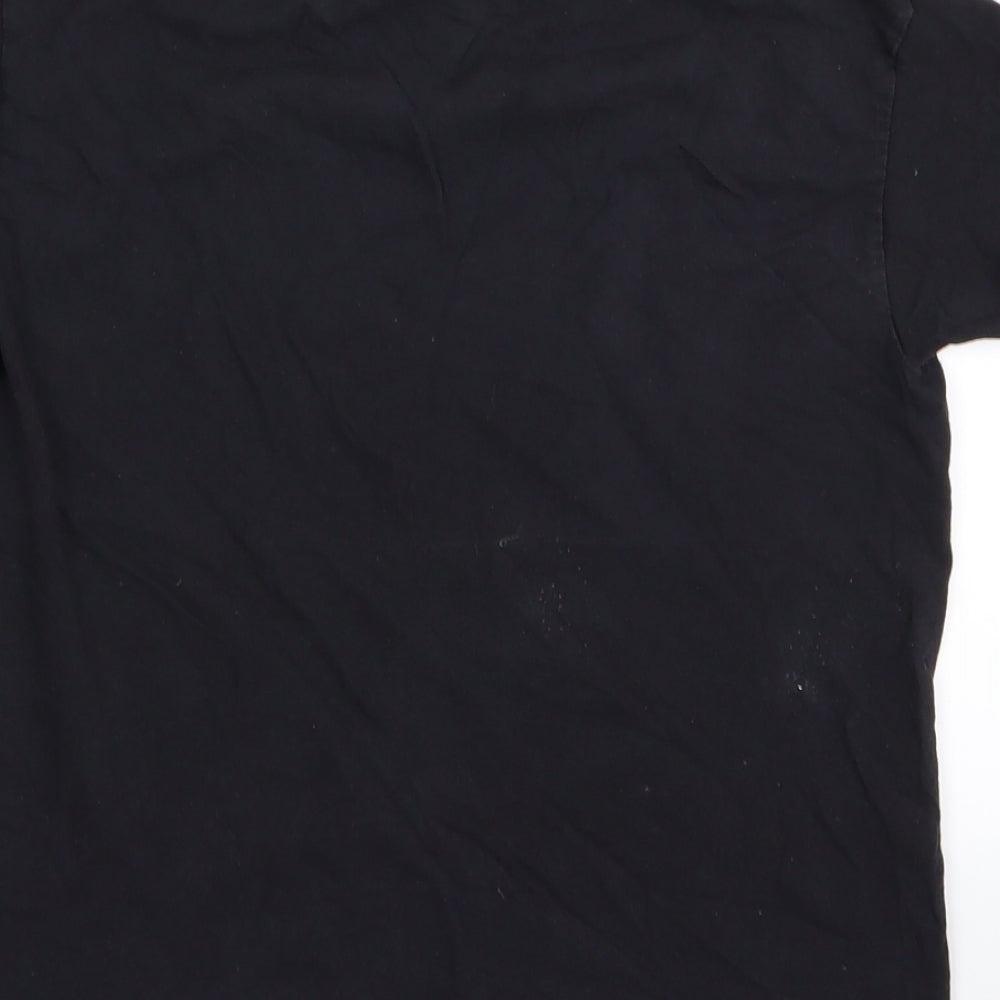 Fruit of the Loom Boys Black   Basic T-Shirt Size 7-8 Years