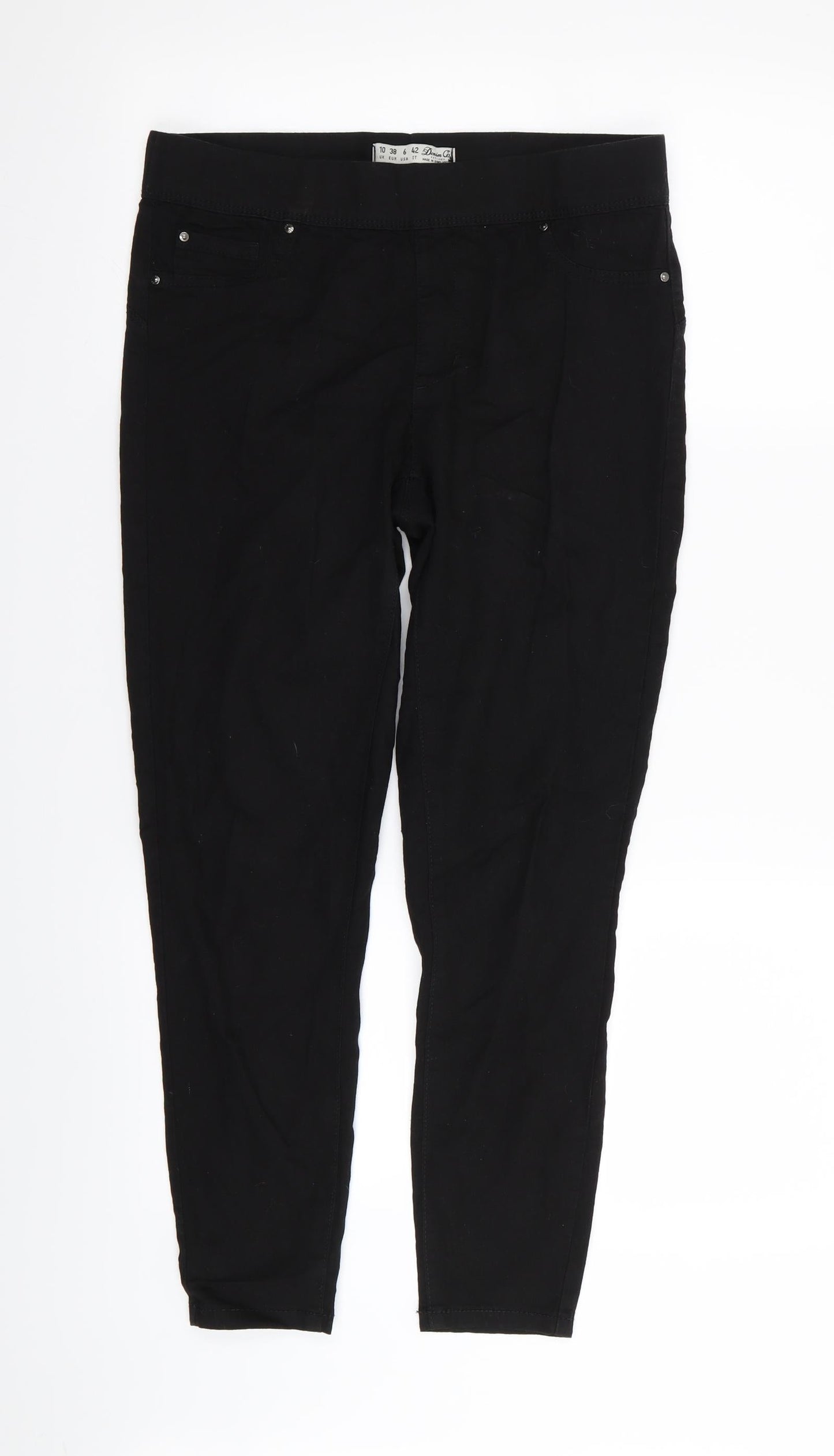 Womens UK Size 10 denim and co  Jegging Black Leggings