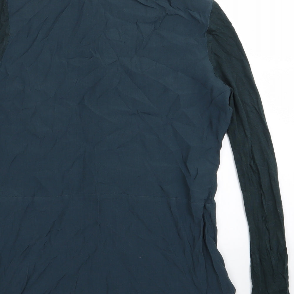 LK bennet Womens Blue   Basic Button-Up Size 8