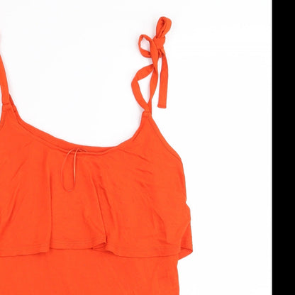 Asda George Womens Orange   Camisole Tank Size 10